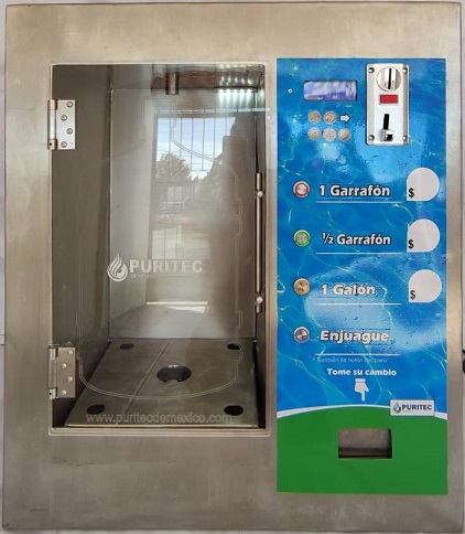 Máquina vending de agua da cambio hopper